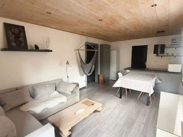 Appartement 55m2 Saint jean d'Arves les sybelles jardinet privatif