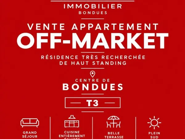 Appartement 3 pièces 80 m²
