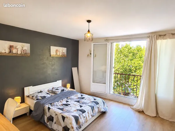 Colocation meublée et rénovée, 1 chambre sur 3 + Netflix à Rennes Villejean 64.88 m2