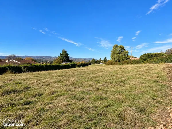 Terrain 1521 m² Châteauneuf