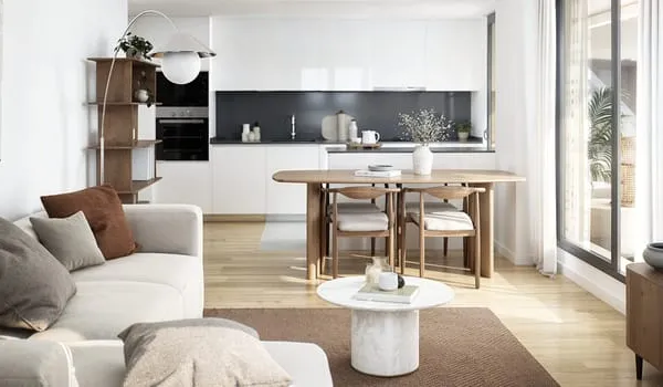 Appartement 4 pièces avec extérieur