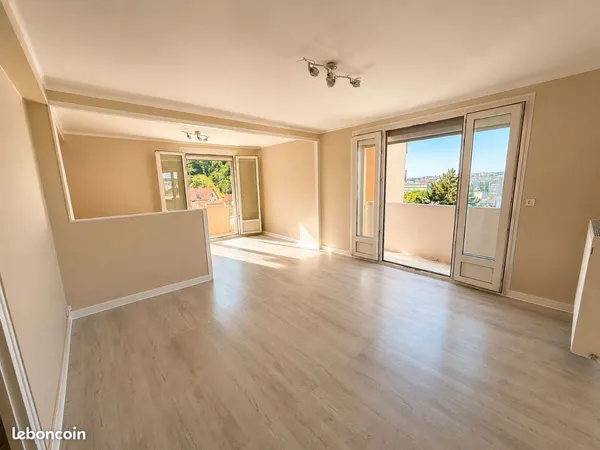 4 pièces - 81m² - Besançon 25000 - Quartier Chaprais Cras Vaites