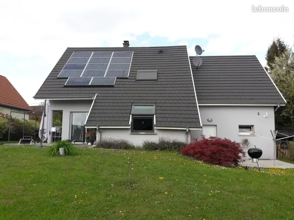 Maison individuelle 150 m2 habitable plus dépendance chalet 18 m2 terrain 980 m2