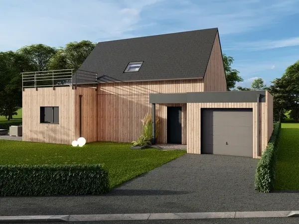 Maison neuve 6 pièces 118 m²