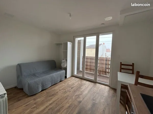 Studio meublé 16 m2