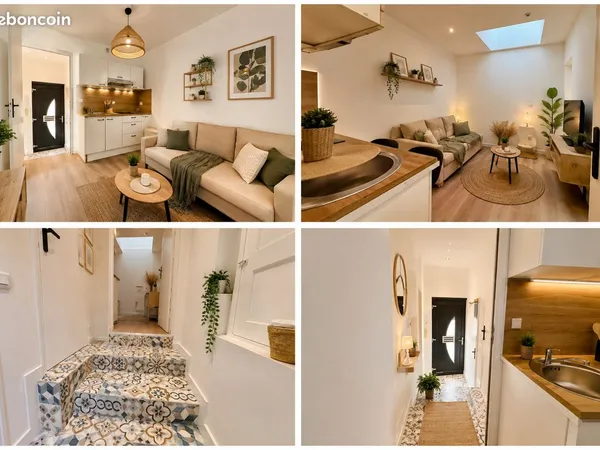 Studio meublé 15 m² - 250 m de la gare du Mans