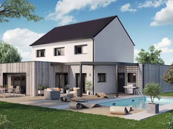 Maison neuve 6 pièces 162 m²