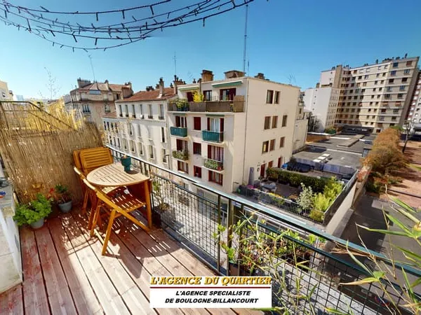 Unique et charmant 2 pièces 26,15 m² + terrasse privative 7 m² cave