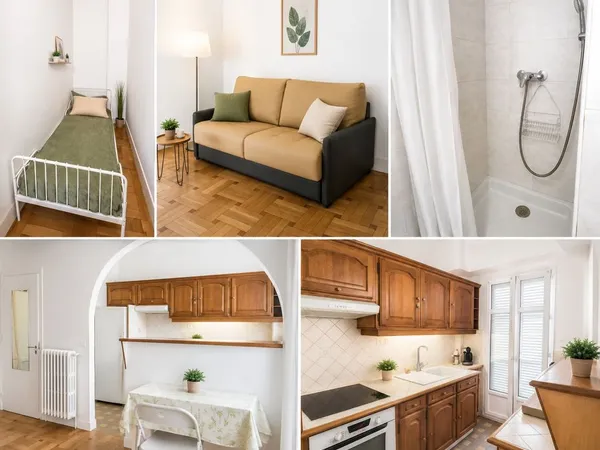 Appartement meublé à louer - Nice de Septembre 2026 à juin 2027