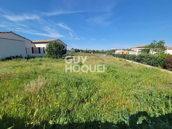 Terrain Bizanet 619 m2