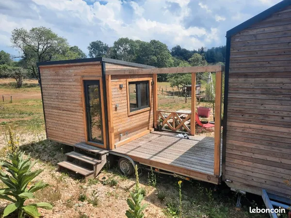 Tiny House polyvalente - Bureau, cabinet de thérapeute ou chambre d'amis
