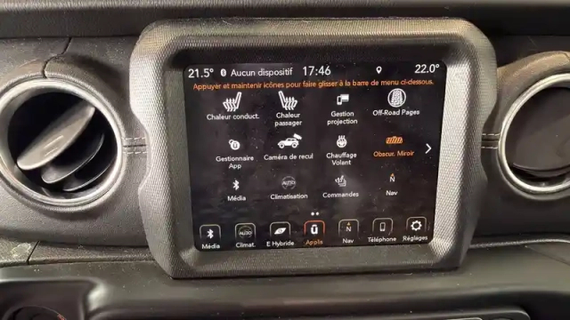 Jeep Wrangler unlimited 4xe 2.0 l t 380 ch phev 4x4 bva8 — photo 23
