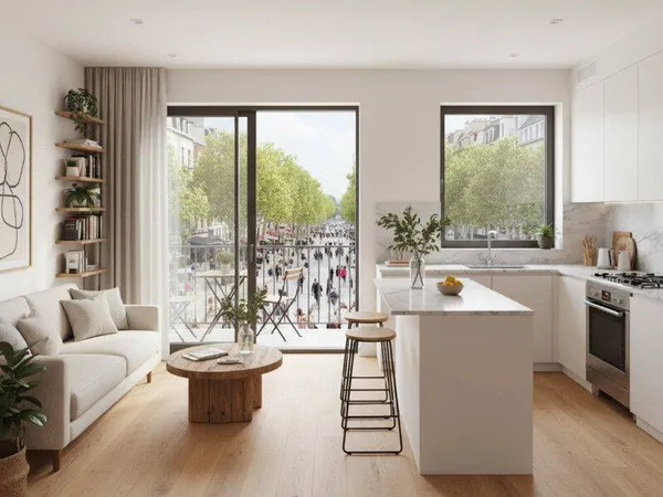 Appartement 2 pièces 45 m²