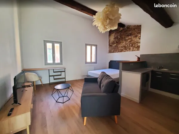 Studio meublé 25 m² - Face à la Faculté de Droit - Perpignan