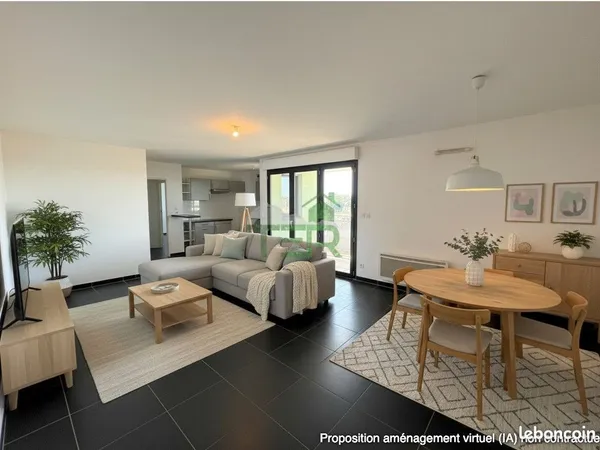 Appartement 3 pièces 64 m²