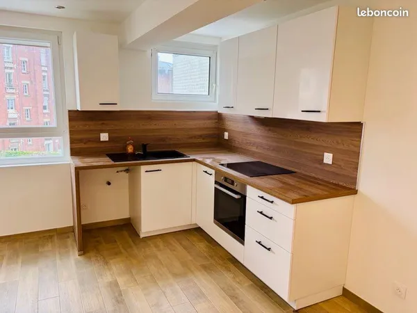 Appartement T2 de 37 m² entièrement rénové - Plage du Havre