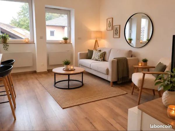 Appartement meublé 3 pièces