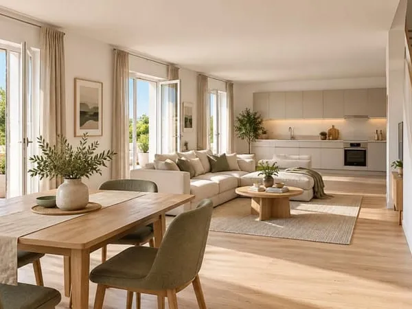 SUPERBE 5 PIÈCES DUPLEX - MÉTRO 14 - DERNIER ÉTAGE - MAGNIFIQUE TERRASSE DE 44 M² - 2 PARKINGS