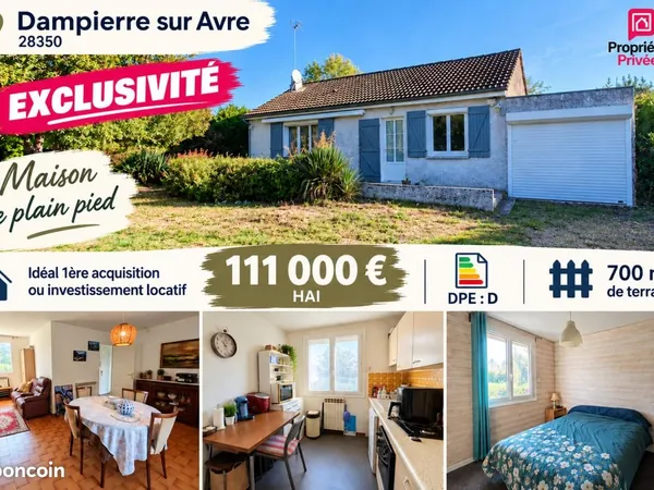 Maison 4 pièces 65 m²