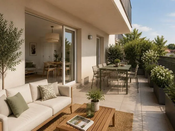 Appartement 2 pièces 45 m²