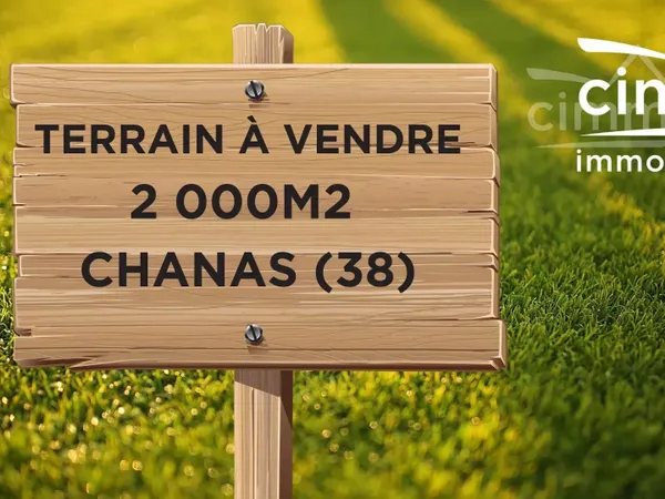 Terrain Constructible de 2 000 m² à CHANAS