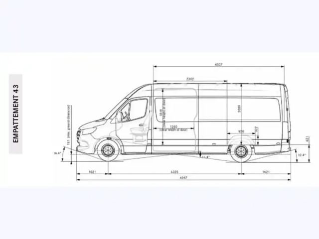 Mercedes Sprinter 317 cdi fourgon 43 l3h2 14m3 1 — photo 11