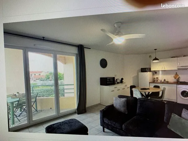 A LOUER MEUBLE T3 - 59m² - A l'année