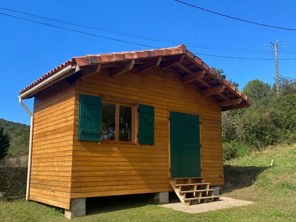 Chalet récent avec vue exceptionnelle - Terrain constructible