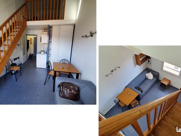 Location duplex meublé 31 m2