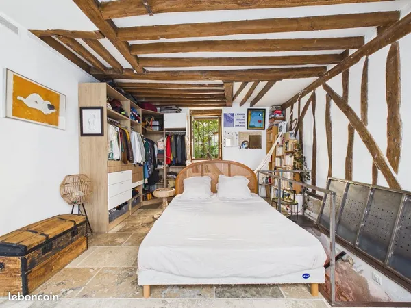 Appartement 2 pièces 48 m² + 20m² souplex - Paris 20E