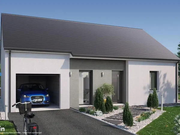 Maison 3 pièces 63 m²