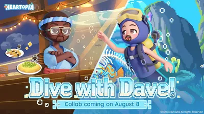 Heartopia × Dave the Diver : tout sur la collaboration du 8 août et comment bien s'y préparer