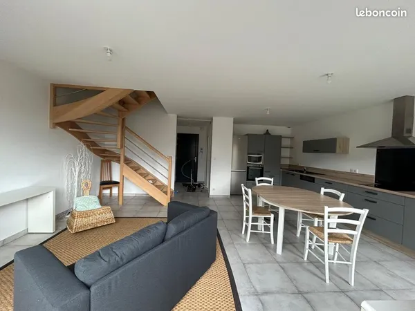 Location maison meublée à l'année 89 m2 Pornichet
