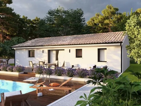TERRAIN+MAISON A CREON D ARMAGNAC