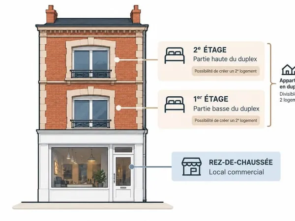 Immeuble de rapport 137 m²