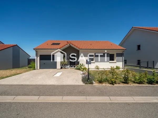 Axe A31 ! Maison de plain pied 2018 !