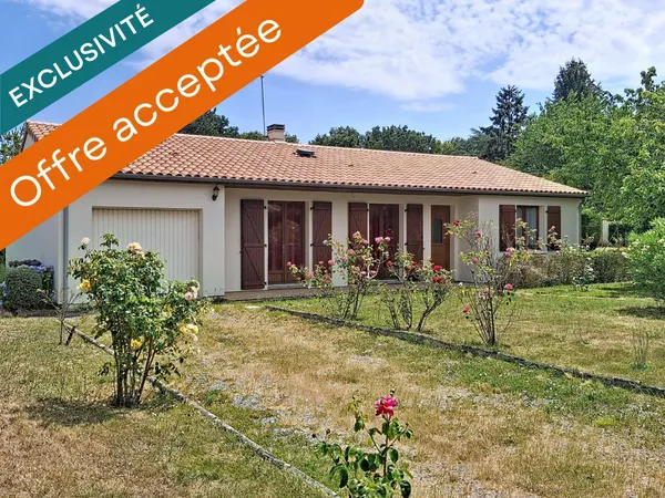 Pavillon 3 chambres et garage !