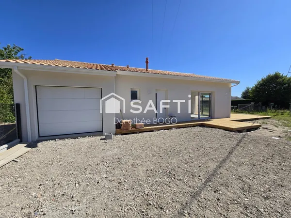 Maison neuve • Plain-pied • Suite parentale • Garage