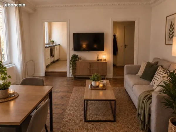 Appartement 2 pièces 30,1 m² + cave 7 m²
