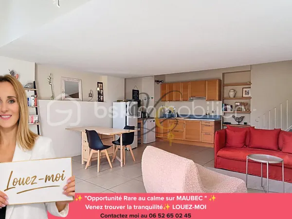 Maison 2 pièces 58 m²