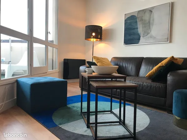 Chambre & salle d'eau privative - Appartement 94 m - Beaux volumes