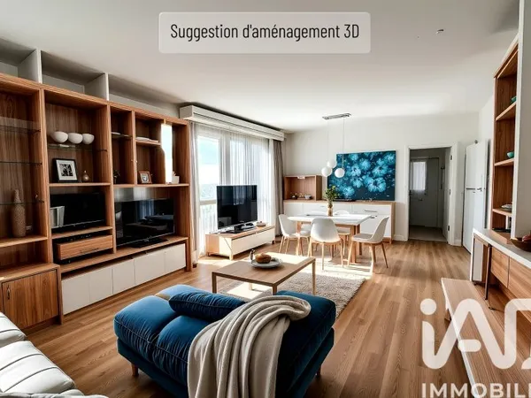Appartement 4 pièces 75 m²