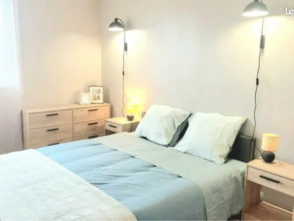 Charmant T3 meublé de 58 m² à Antibes, plage à pied (quartier Juan les Pins), bail mobilité dès nove