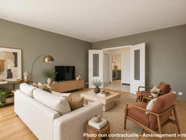 Vends t3 - 70.18 m² - Lyon 69007