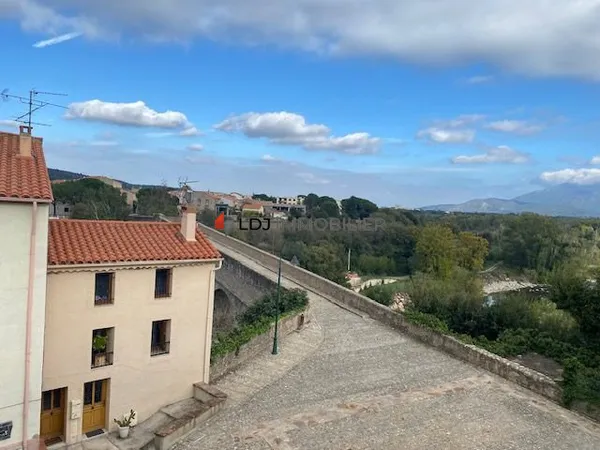 À VENDRE - APPARTEMENT T3 À CÉRET AVEC CAVE