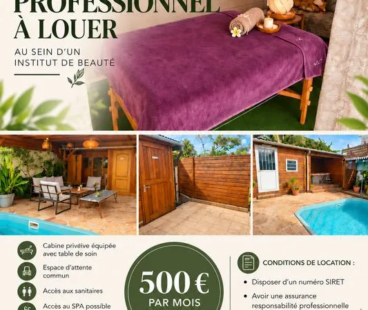 Espace professionnel à louer - sainte-marie