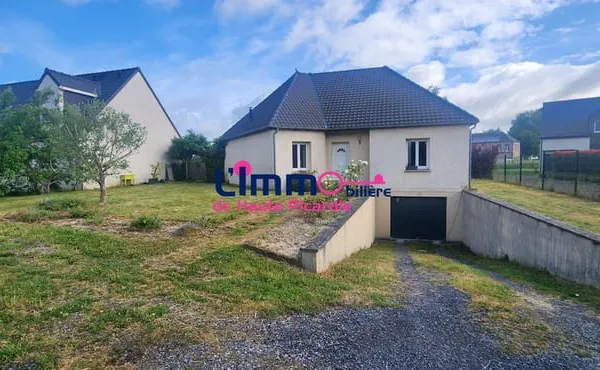Exclusivité à Guillaucourt (80170) : Pavillon individuel de pl