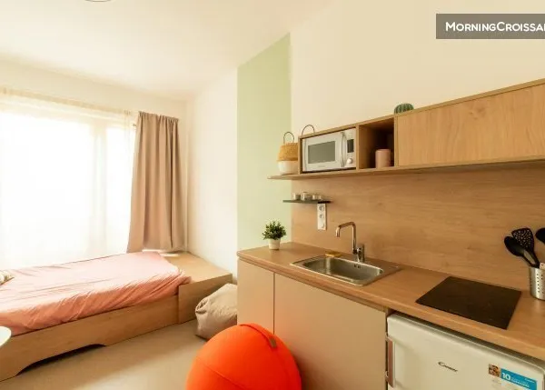 Studio 1 pièce 19 m²