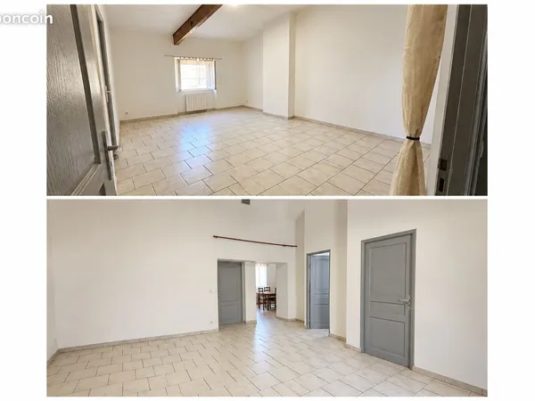 Appartement t3 terrasse boucoiran