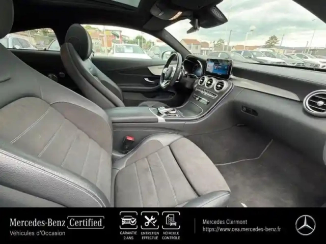 Mercedes Classe C coupé 220 d 194ch amg line 9g-tronic — photo 13